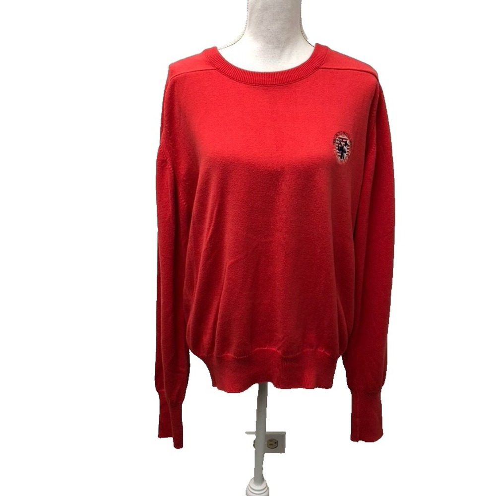 The United States Open Hogan Sweater Jumper Mens Medium Red Golf Preppy Academia